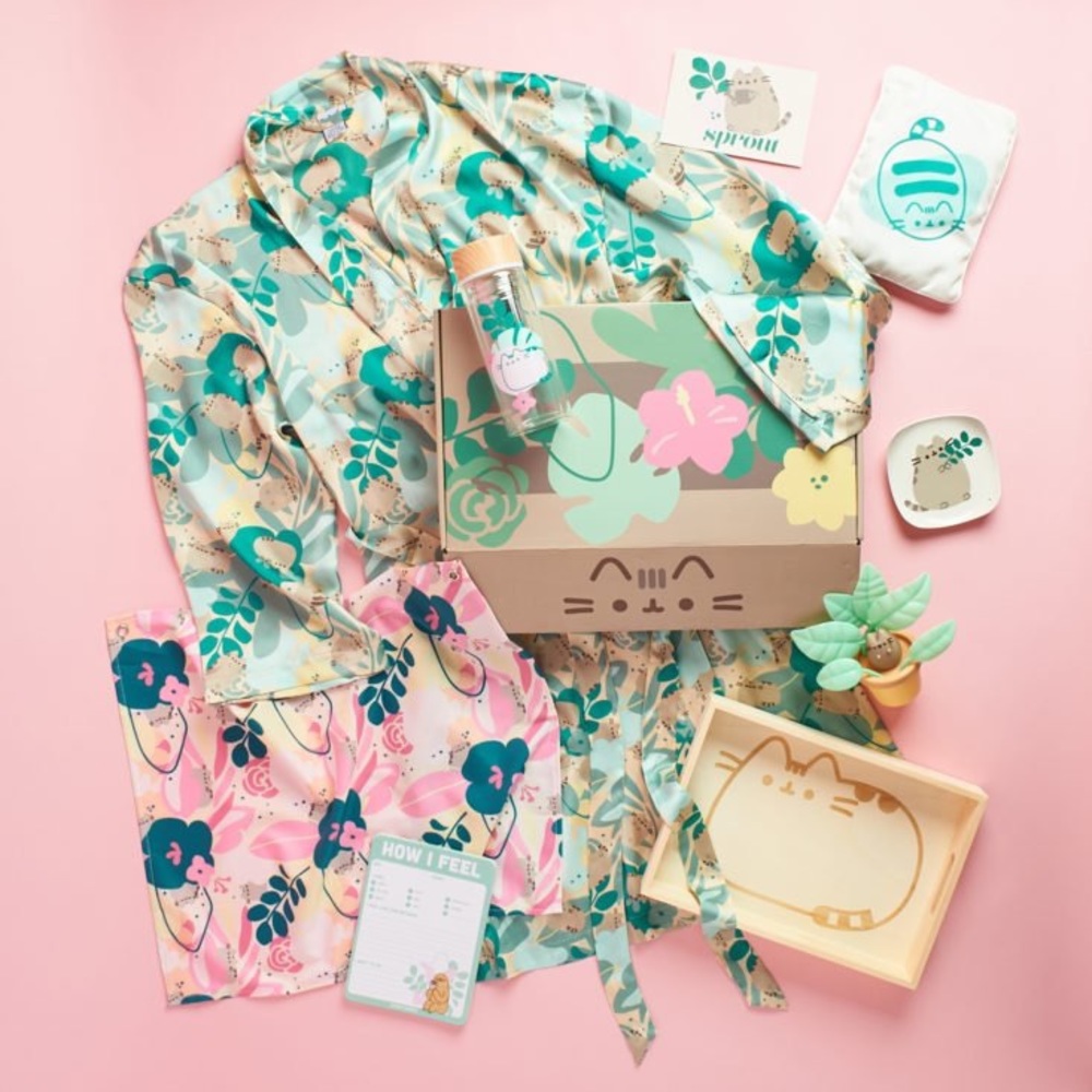 Pusheen Silk Robe - Picture 2 of 9